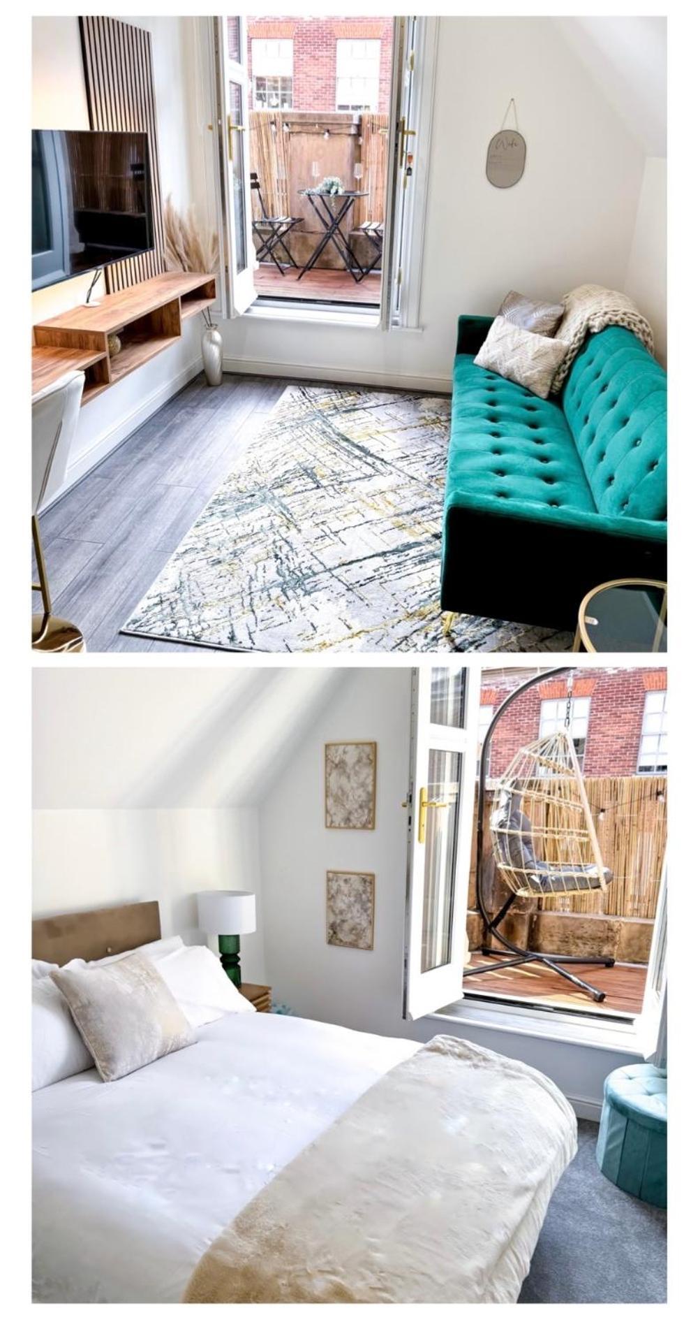 Luxe Haven - Sleeps 4 Apartment Nottingham City Centre Exterior foto